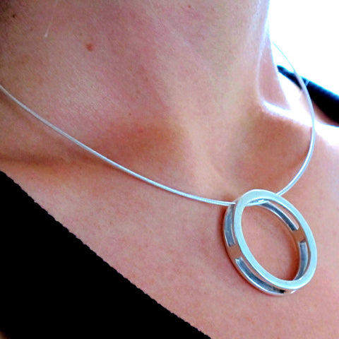 HARLEY  |  Large Circle Necklace