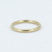 STACKING RING  |  Gold band