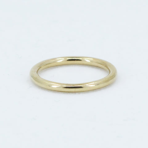 STACKING RING  |  Gold band